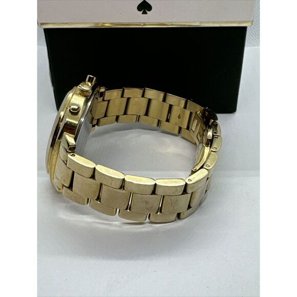 Kate Spade New York 0100 Women\'s Gold Stainless Steel Analog Dial Watch JNA160 main image 5